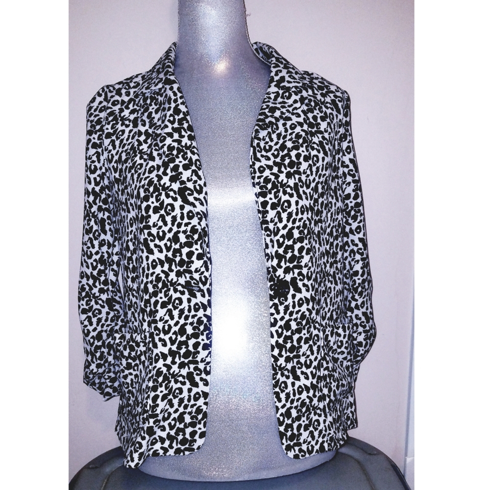 Leopard Jacket Blazer - Picture 2 of 3
